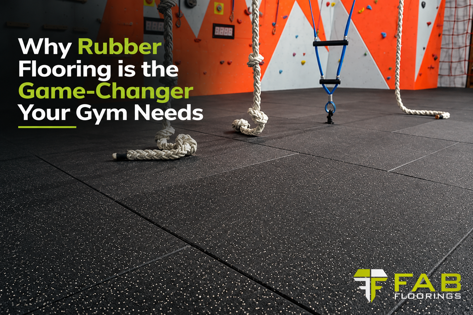 Why Rubber Flooring Is the Game-Changer Your Gym Needs