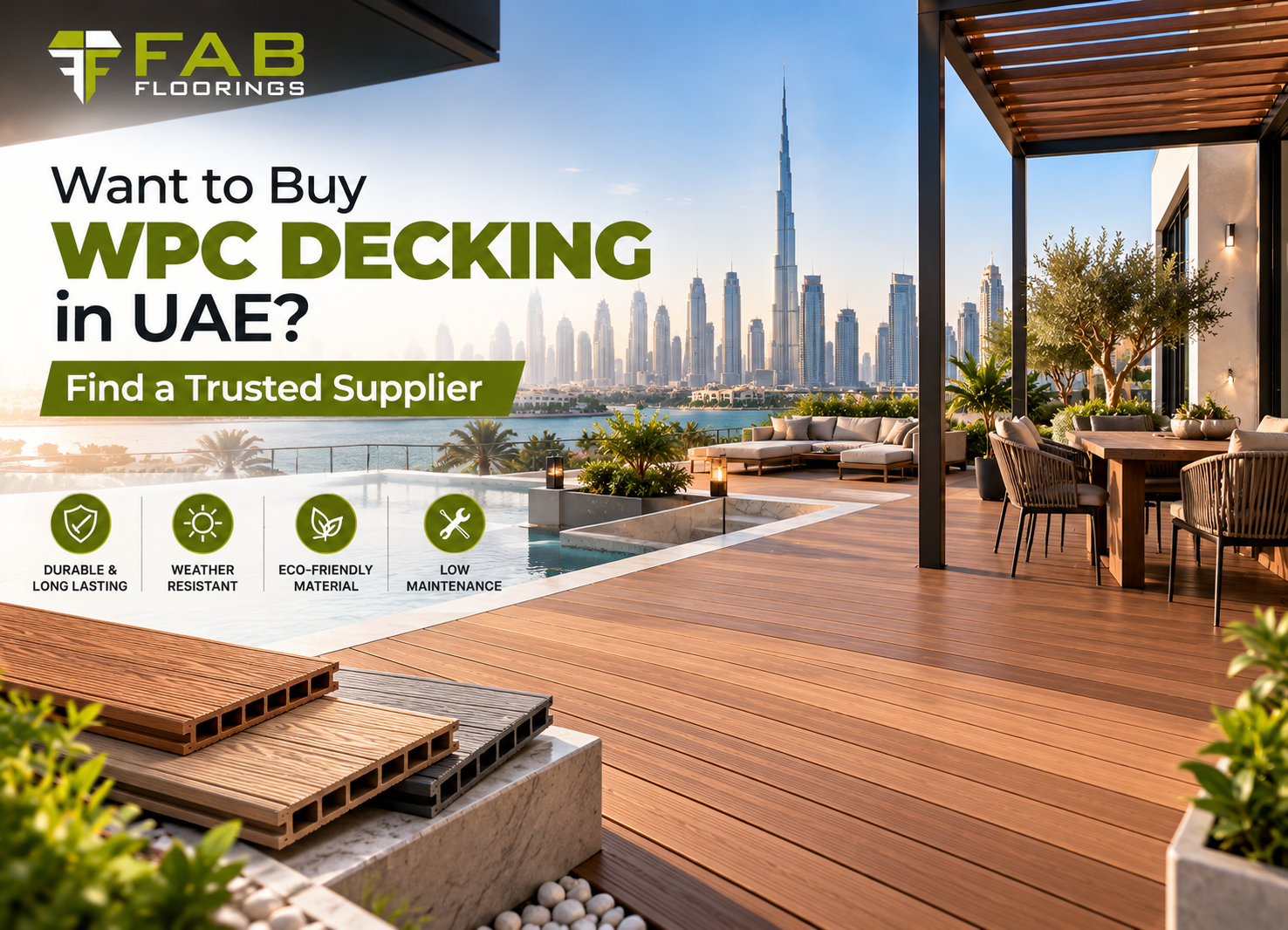 Want to Buy WPC Decking in UAE? Find a Trusted Supplier 