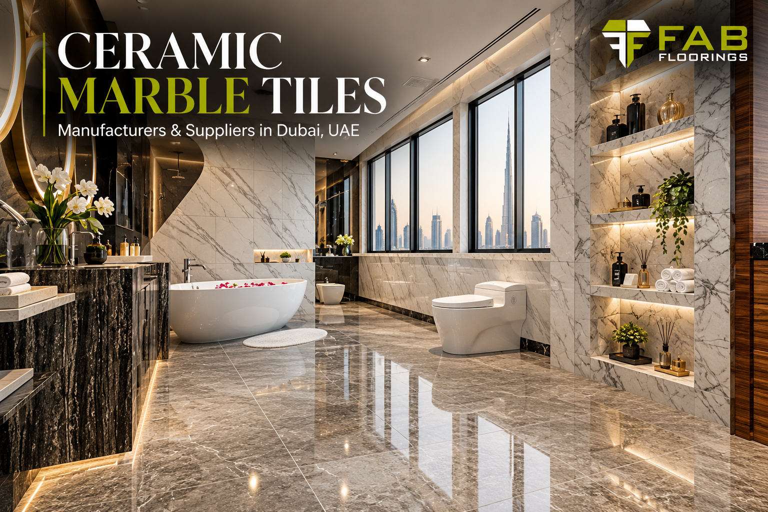 Ceramic Marble Tiles Manufacturers & Suppliers in Dubai, UAE