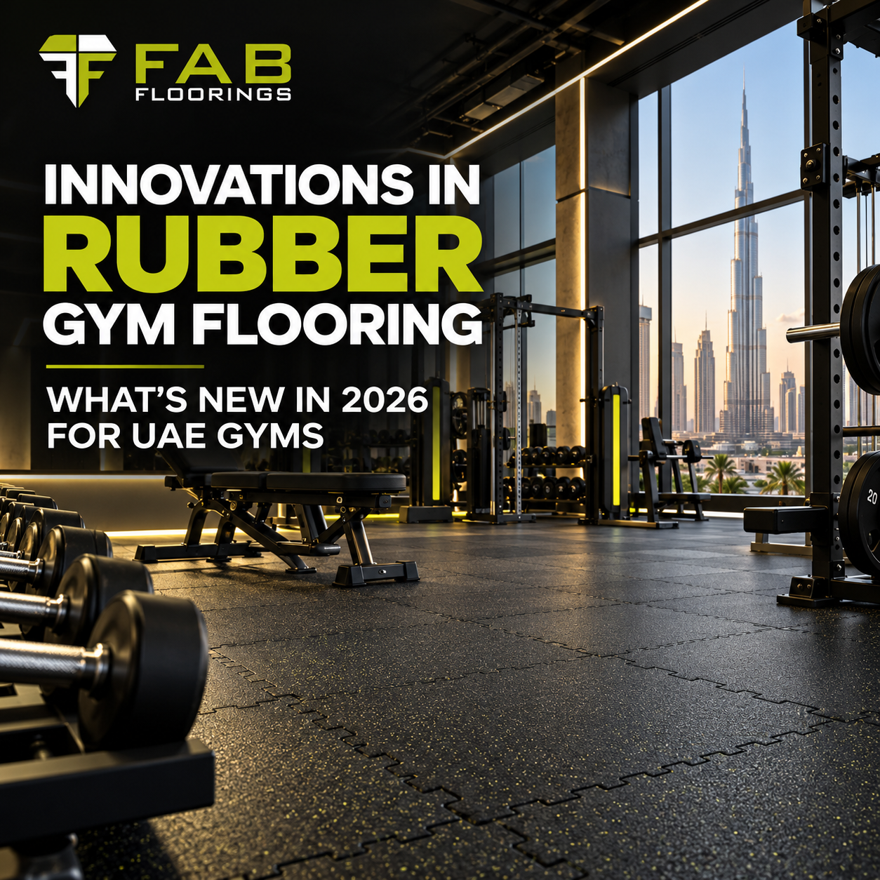Innovations in Rubber Gym Flooring: What's New in 2026 for UAE Gyms