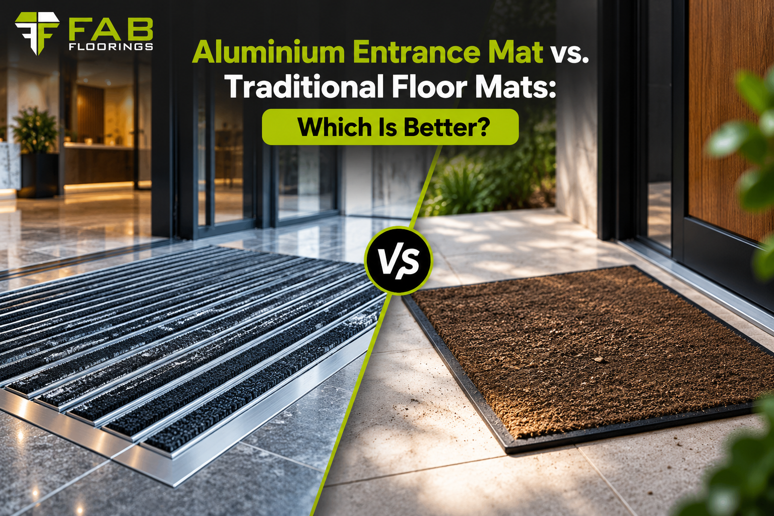 Aluminium Entrance Mat vs. Traditional Floor Mats: Which Is Better? 
