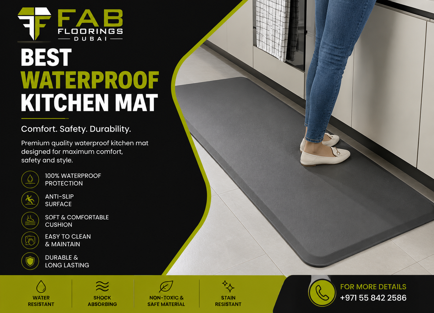 Premium Kitchen Mats Supplier in Dubai, UAE