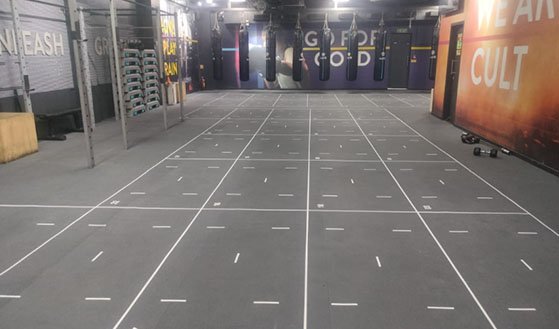 Rubber Gym Floorings