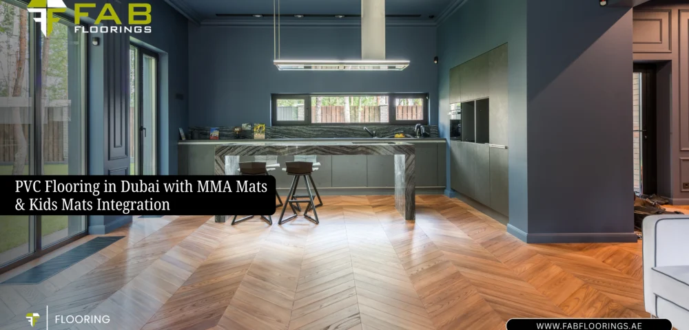 PVC Flooring in Dubai with MMA Mats & Kids Mats Integration