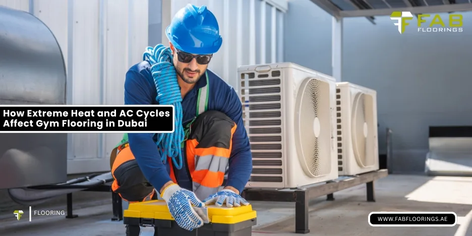 How Extreme Heat and AC Cycles Affect Gym Flooring in Dubai