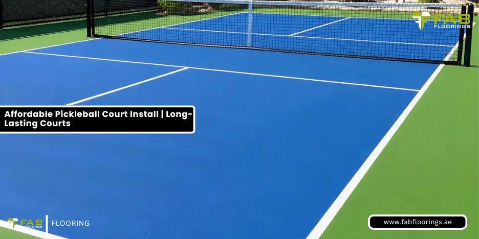 Affordable Pickleball Court Install | Long-Lasting Courts